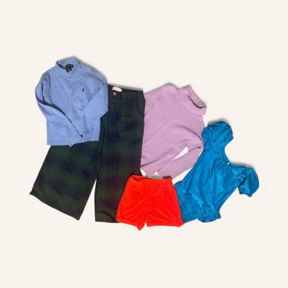 Girls Clothing Bundle Vintage/Handmade & Modern Mix 1980's - Now - size 6